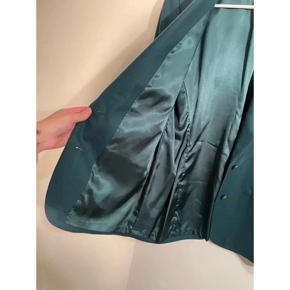 Pendleton Deadstock Forest Green 100% Virgin Wool Blazer - Picture 6 of 12